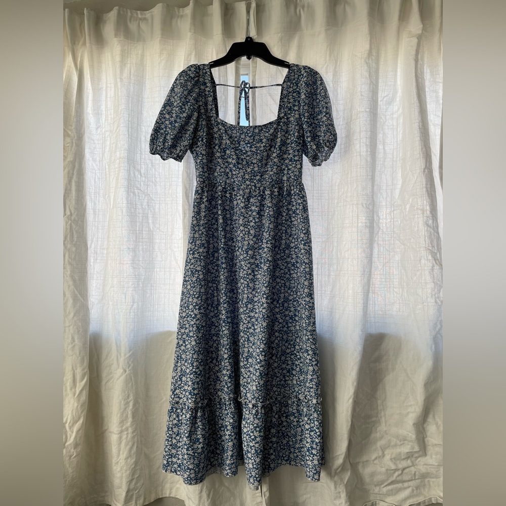 SHEIN Blue Flower Sundress